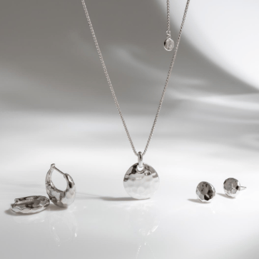 Necklace Silver Mirage Reflect Grande Slider Necklace