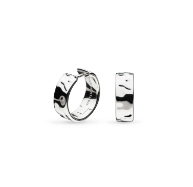 Earrings Silver Mirage Reflect Hoop Earrings