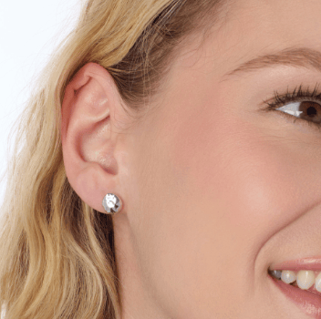 Earrings Silver Mirage Reflect Stud Earrings