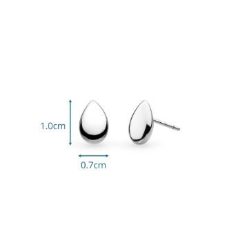 Smooth Coast Pebble Stud Earrings Earrings Kit Heath
