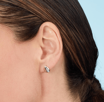 Smooth Coast Pebble Stud Earrings Earrings Kit Heath