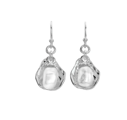 The Cherished Self Pearl Earrings Earrings Sea Gems Ltd