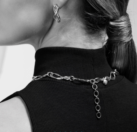 The Infinity Grande Link Collar Necklace Necklace Kit Heath