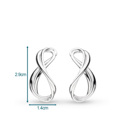 The Infinity Grande Stud Earrings Stud earrings Kit Heath