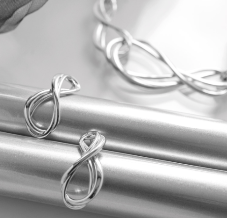 The Infinity Grande Stud Earrings Stud earrings Kit Heath