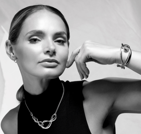 The Infinity Trio Grande Necklace Necklace Kit Heath