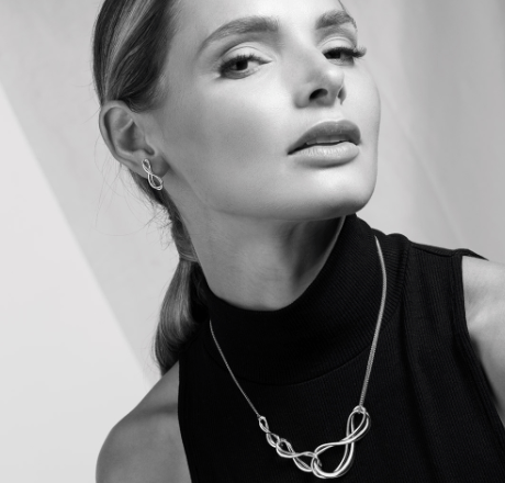 The Infinity Trio Grande Necklace Necklace Kit Heath