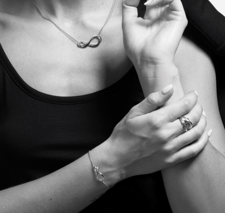 The Infinity Twin Chain Bracelet Bracelet Kit Heath