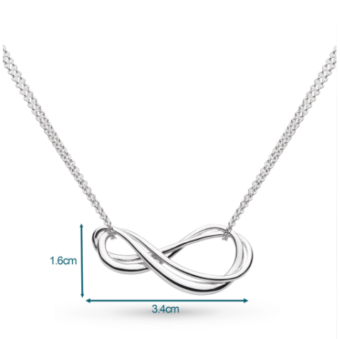 The Infinity Twin Chain Necklace Necklace Kit Heath