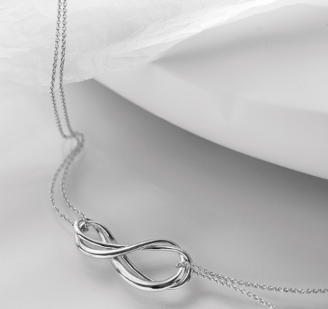 The Infinity Twin Chain Necklace Necklace Kit Heath