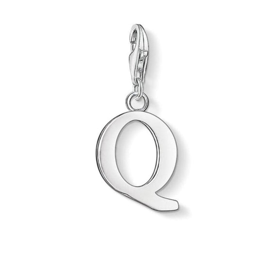Thomas Sabo silver Q charm 0191-001-12 Charm Thomas Sabo