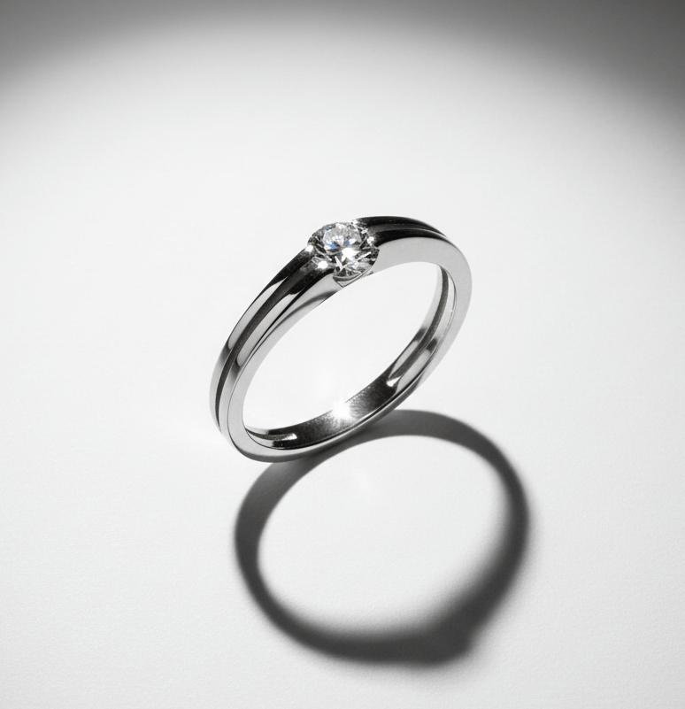 Wharton Platinum 0.40ct diamond solitaire ring Ring Christopher Wharton
