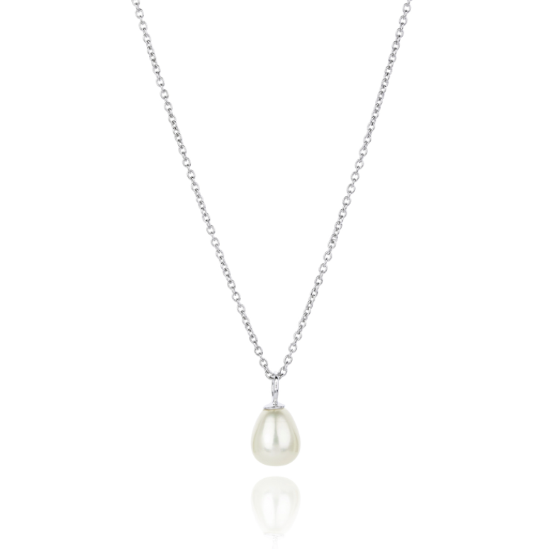 FAVOURITE PEARL DROP NECKLACE Pendant Claudia Bradby   