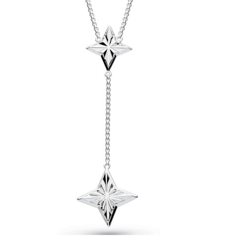 Kit Heath Silver empire astoria star lariat necklace Necklace Kit Heath   