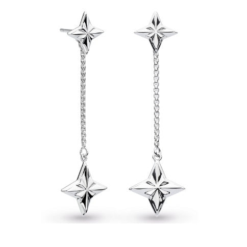 Astoria Star Double Sided Drop Earrings Earrings Kit Heath   