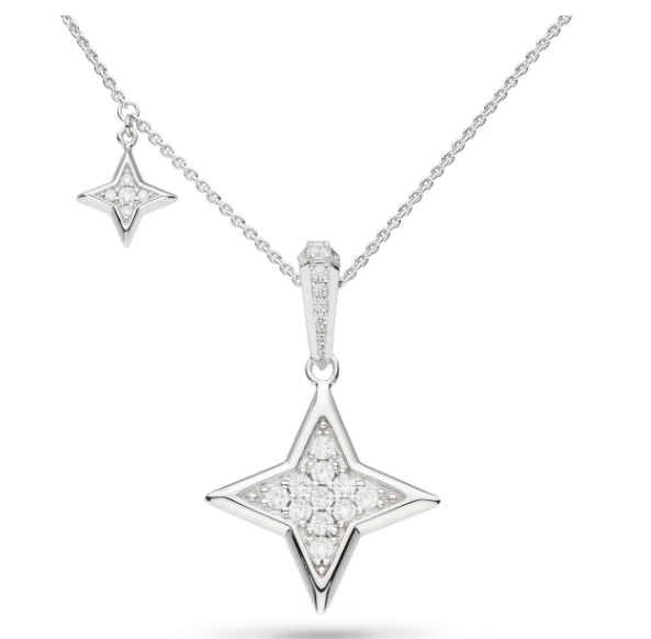 Empire Astoria Starburst Grande CZ Star Necklace Necklace Kit Heath   