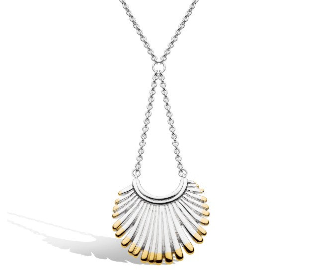 Essence Radiance Golden Fan Chandelier Necklace Necklace Kit Heath   