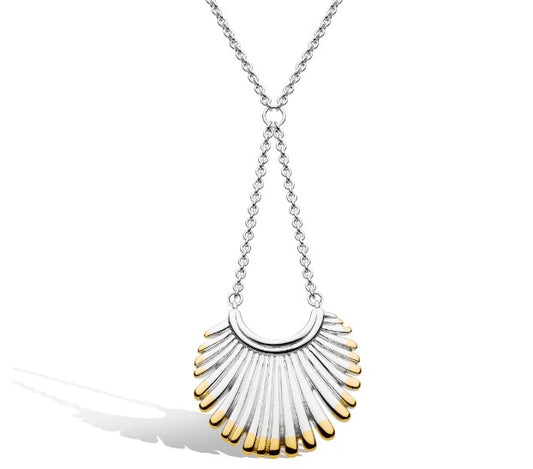 Essence Radiance Golden Fan Chandelier Necklace Necklace Kit Heath   