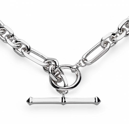 Revival Astoria Figaro Chain Link T-bar Necklace Necklaces Kit Heath   