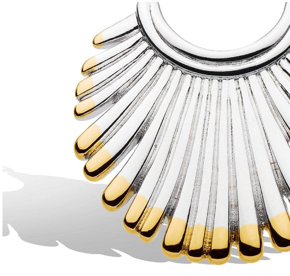 Essence Radiance Golden Fan Chandelier Necklace Necklace Kit Heath   