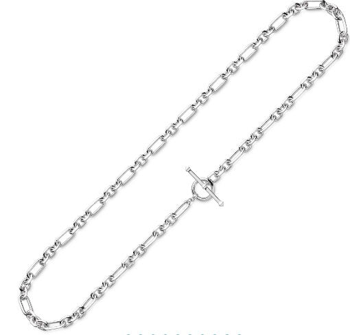 Revival Astoria Figaro Chain Link T-bar Necklace Necklaces Kit Heath   