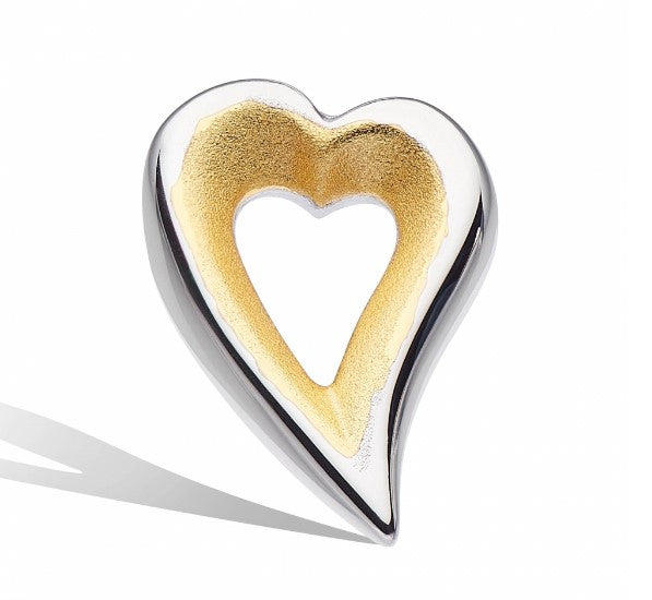 Desire Love Story Gold Heart Stud Earrings Earrings Kit Heath   