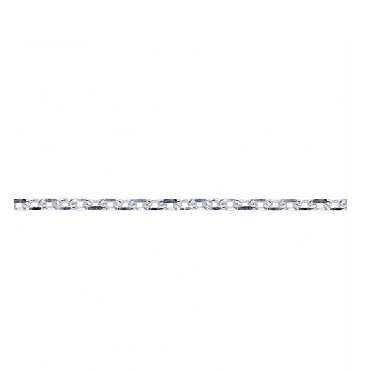 Silver light diamond cut belcher chain Chain DEW   