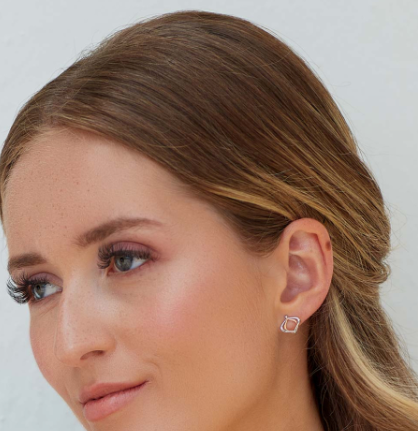 Silver Alicia Rose Petite Stud Earrings Earrings Kit Heath   