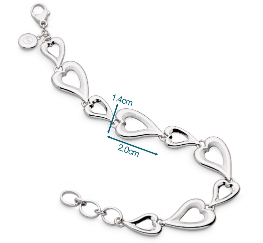 Love Story Heart Grande Multi-Link Bracelet Bracelet Kit Heath   
