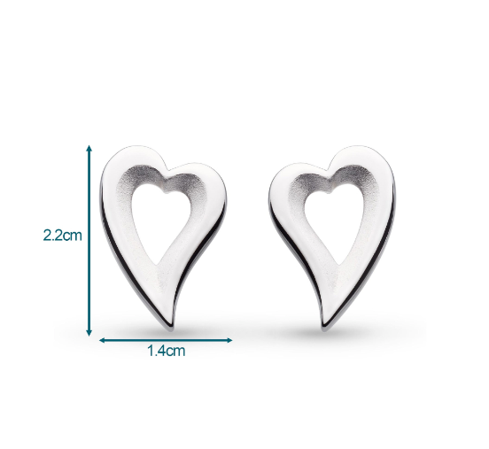 Love Story Heart Grande Stud Earrings Earrings Kit Heath   