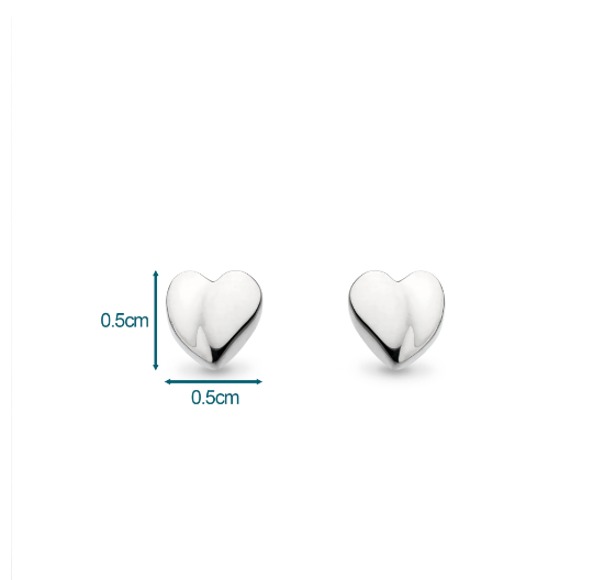 Miniatures Sweet Heart Stud Earrings Earrings Kit Heath   
