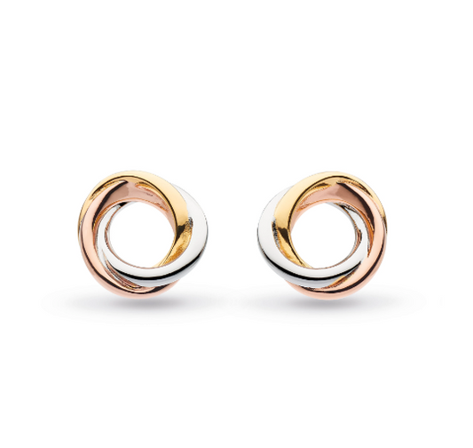 Bevel Trilogy Stud Earrings Earrings Kit Heath   