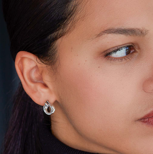 Bevel Trilogy Drop Earrings Earrings Kit Heath   