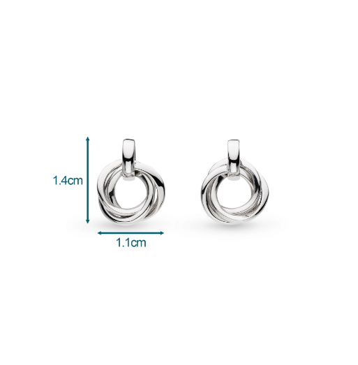 Bevel Trilogy Drop Earrings Earrings Kit Heath   