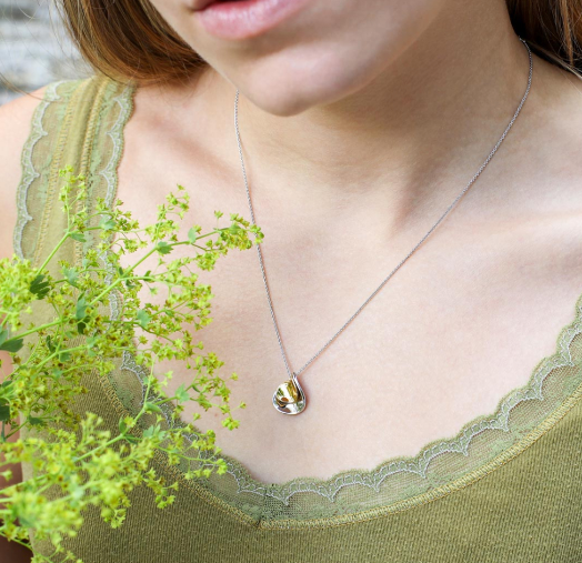 Enchanted Petal Golden Necklace Pendant Kit Heath   
