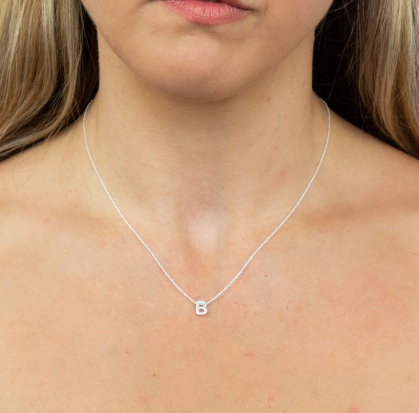 Simple 2025 letter necklace