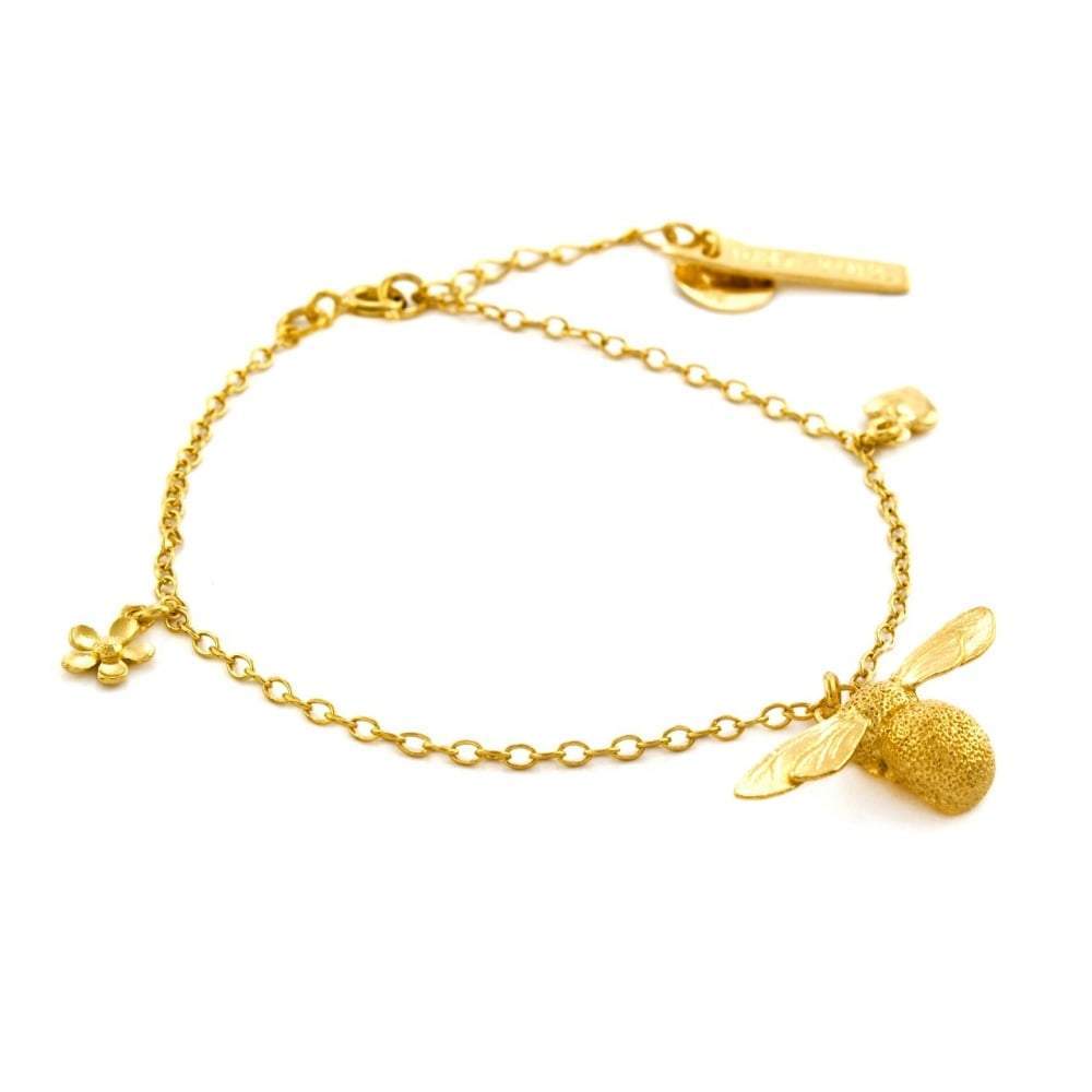 Alex monroe baby bee charm bracelet Bracelet Alex Monroe   