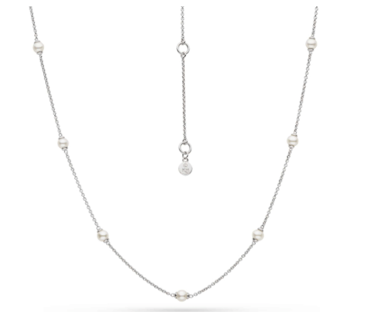 Astoria Pearl Station Necklace Necklace Kit Heath
