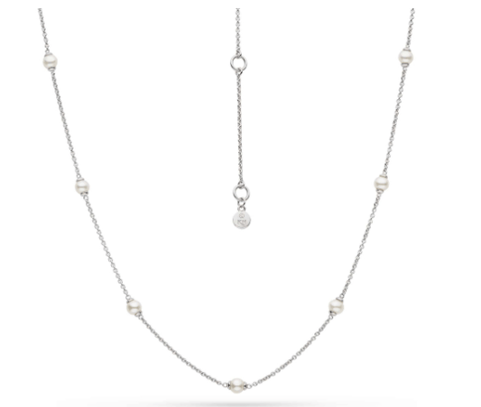 Astoria Pearl Station Necklace Necklace Kit Heath