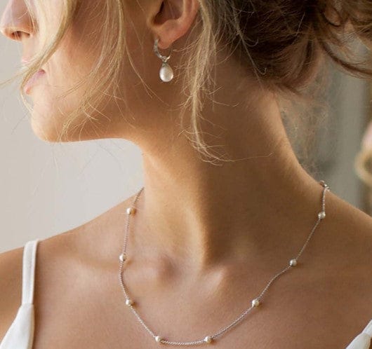 Astoria Pearl Station Necklace Necklace Kit Heath