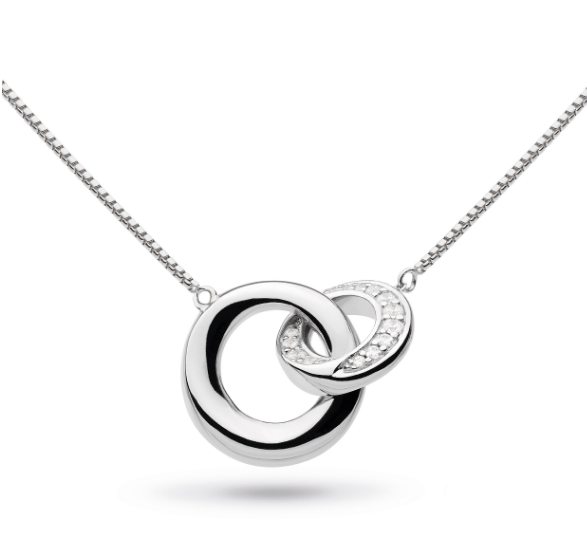 Bevel Cirque CZ Pavé Link Necklace Necklace Kit Heath