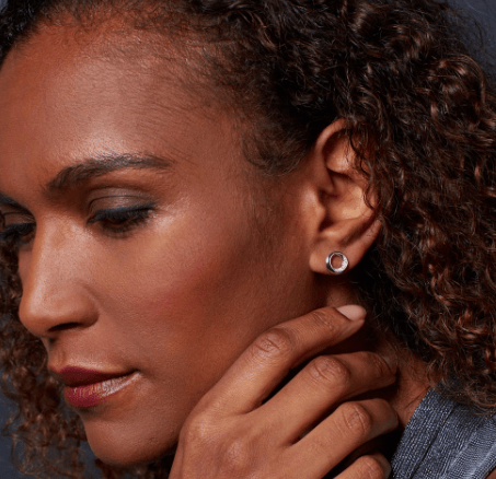 Bevel Cirque Pavé Stud Earrings Earrings Kit Heath