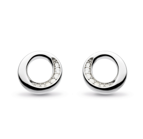 Bevel Cirque Pavé Stud Earrings Earrings Kit Heath
