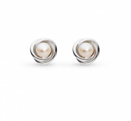 Bevel Trilogy Pearl Stud Earrings Earrings Kit Heath