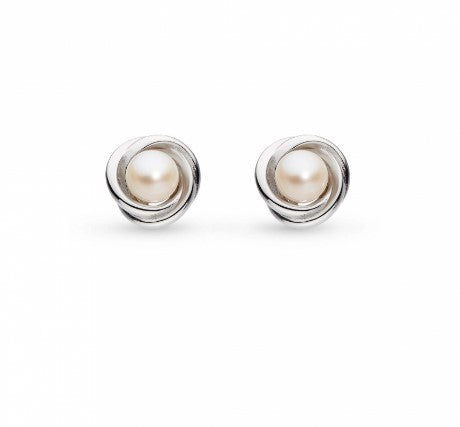 Bevel Trilogy Pearl Stud Earrings Earrings Kit Heath   