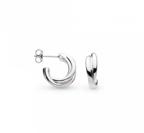 Bevel Trilogy Hoop Earrings Earrings Kit Heath   