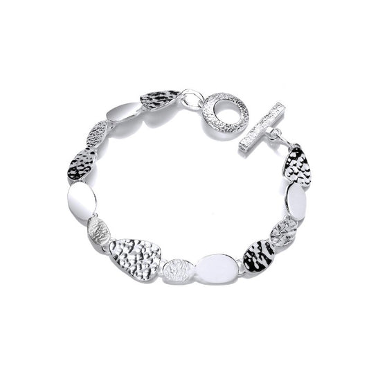 Silver Bowled Over Bracelet Bracelet Cavendish French   