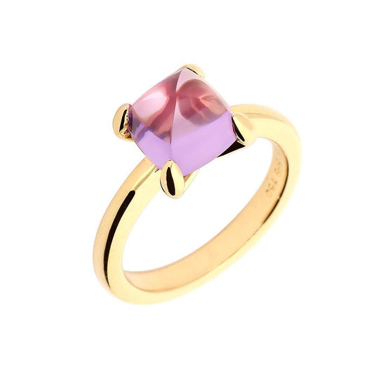 Buchwald 3.00ct amethyst ring set in 18ct rose gold Ring Buchwald   