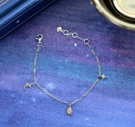 Céleste Golden Petite Charm Figaro Bracelet Bracelet Kit Heath   