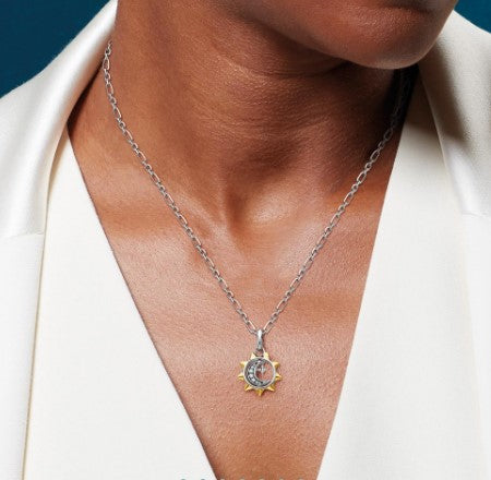 Revival Céleste Sun, Moon & Star Spinner Necklace Necklace Kit Heath   